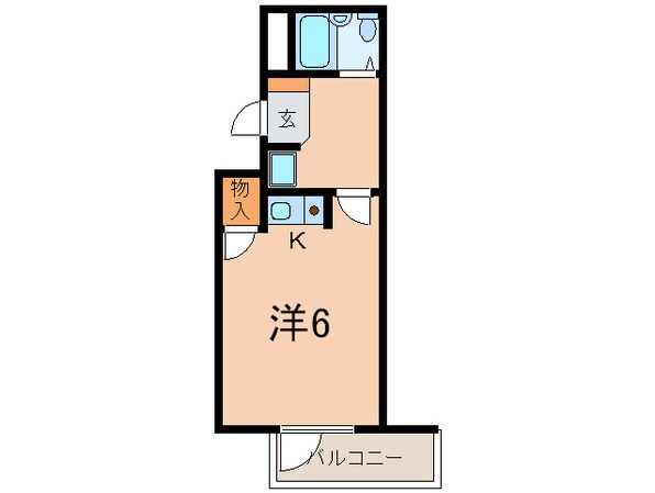 メゾンハレの物件間取画像